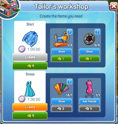 Tailors_Workshop_Menu