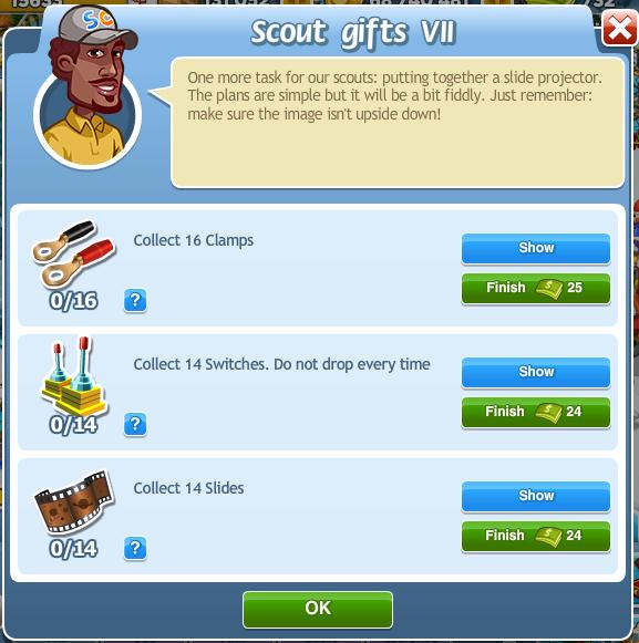 Scout gifts VII