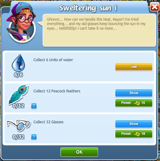 Sweltering sun I Sweltering sun I