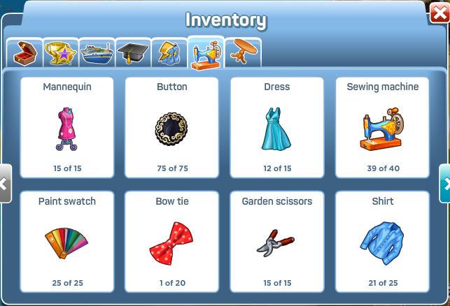 Tailors Workshop Inventory 1