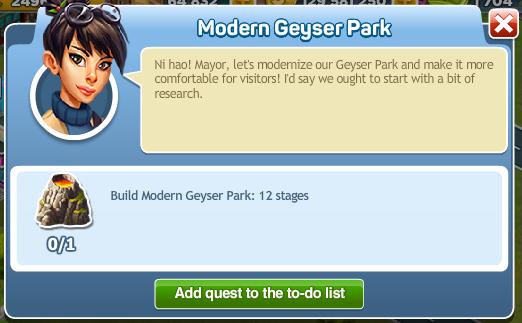 Modern Geyser Park 0 Modern Geyser Park 0