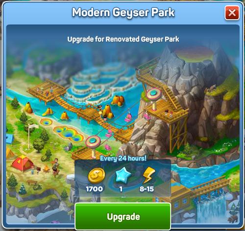 Modern Geyser Park Upgrade Modern Geyser Park Upgrade