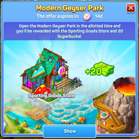 Modern Geyser Park Modern Geyser Park