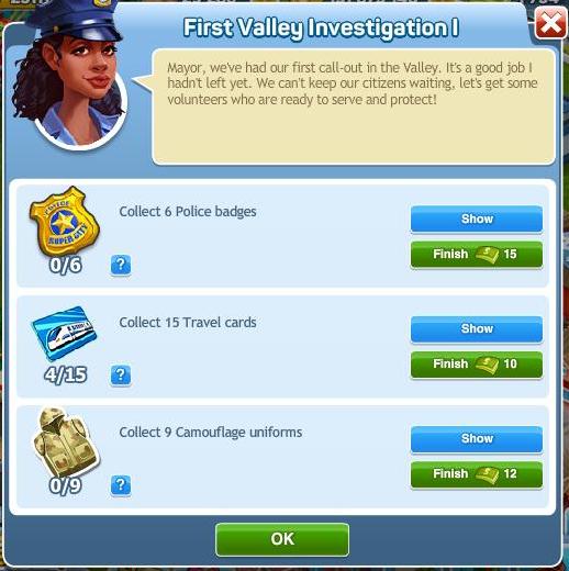 First Valley Investigation I