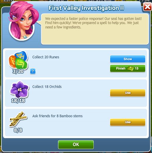 First Valley Investigation II